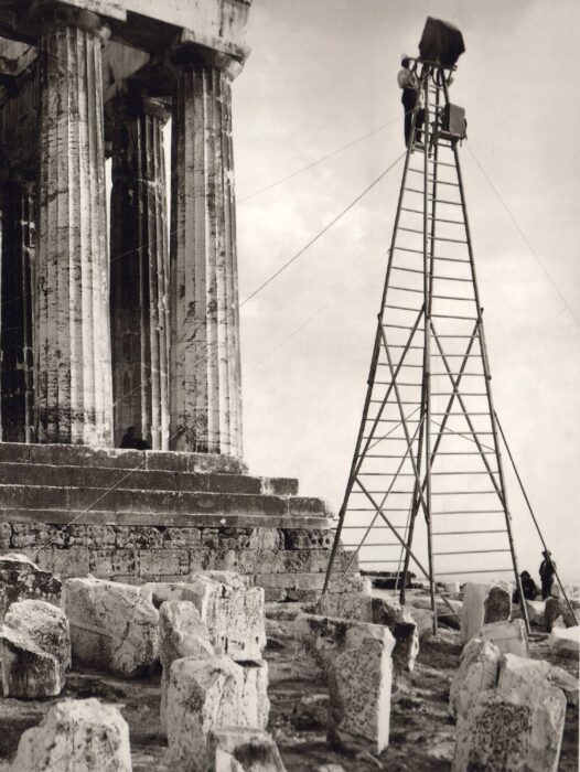 Φρεντ Μπουασσονά στον Παρθενώνα-1907