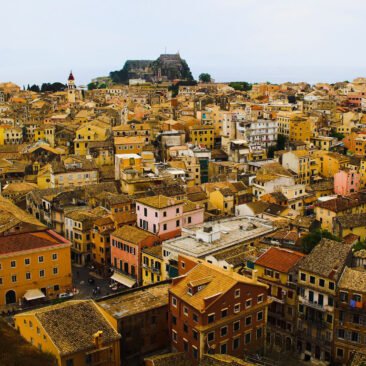 Η Πόλη της Κέρκυρας από το νέο φρούριο