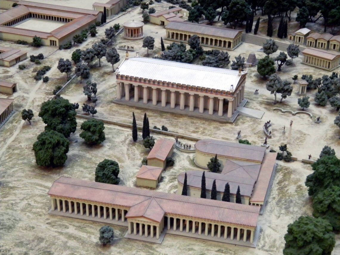 Μοντέλο της αρχαίας Ολυμπίας