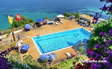 Benitses - Achilleas hotel beach