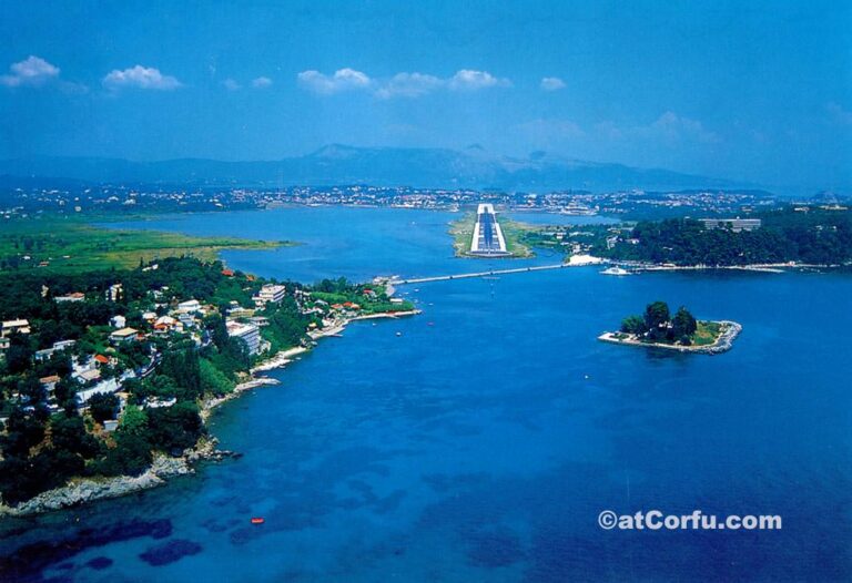 Mouse island, Perama, and Airport in Corfu