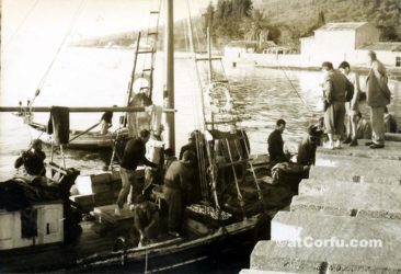 Agios Dimitrios outside the port 1960
