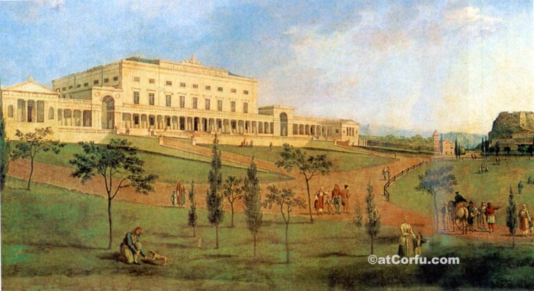 The Palace north of Espianade square