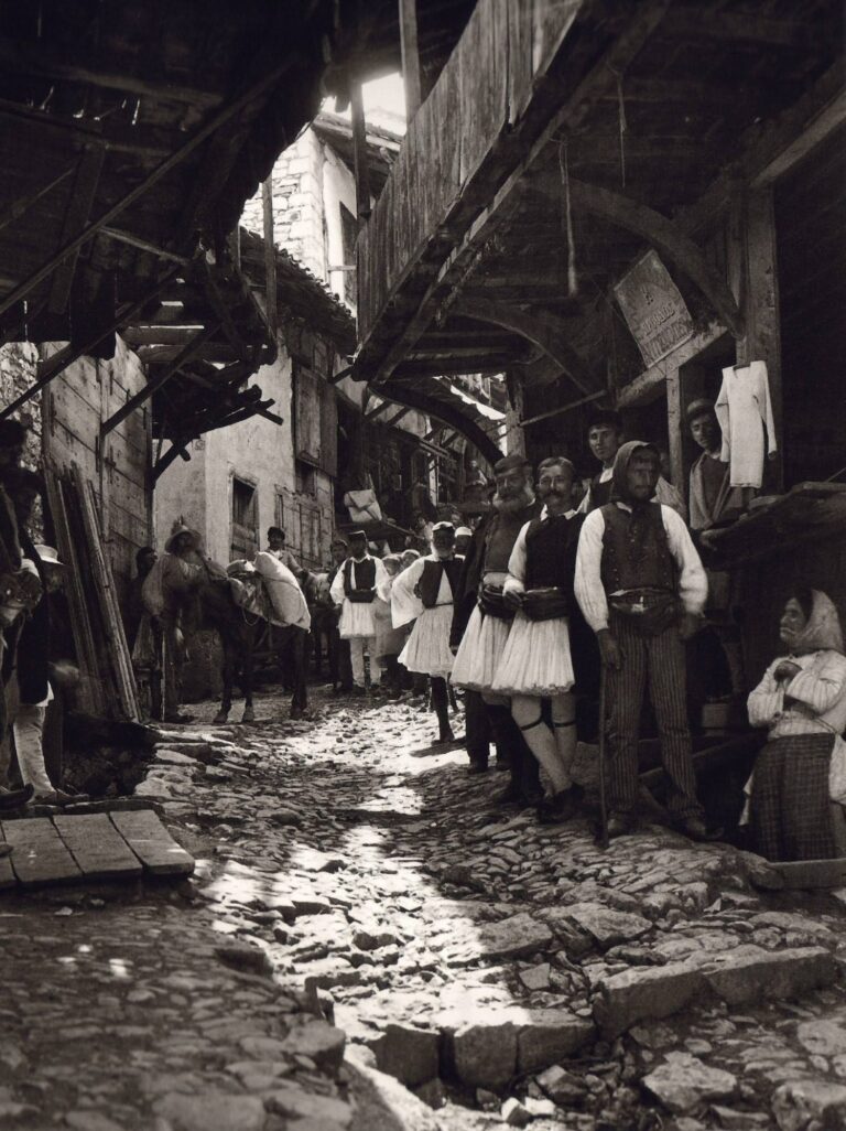 Andritsaina in Peloponnisos at 1903