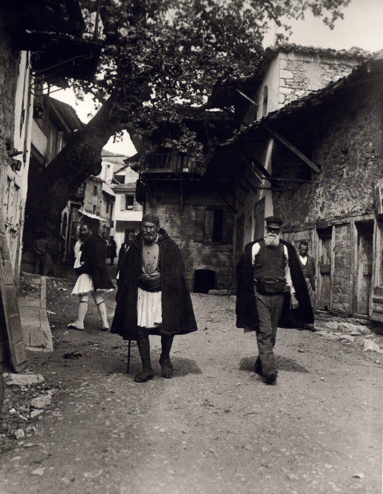 Men in Andritsaina at 1903