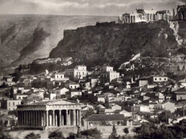 Akropolis from thiseio 1920