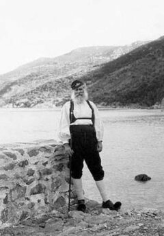 A Man in Athos 1930