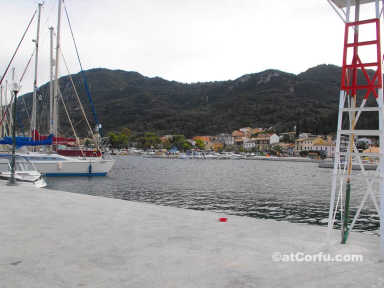 Inside Benitses Port