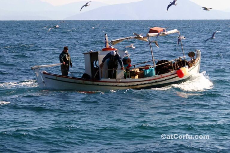 Fishing in Benitses