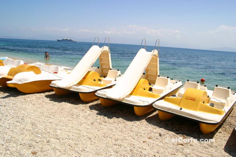Benitses pedal boats