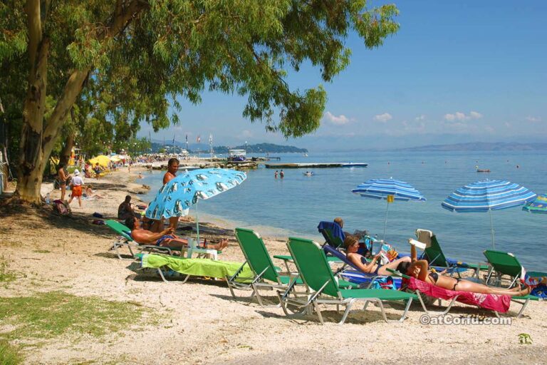 Benitses Koutsomaroula Beach