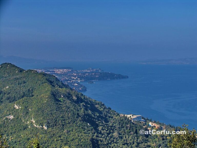 View from the Stavros mountain top