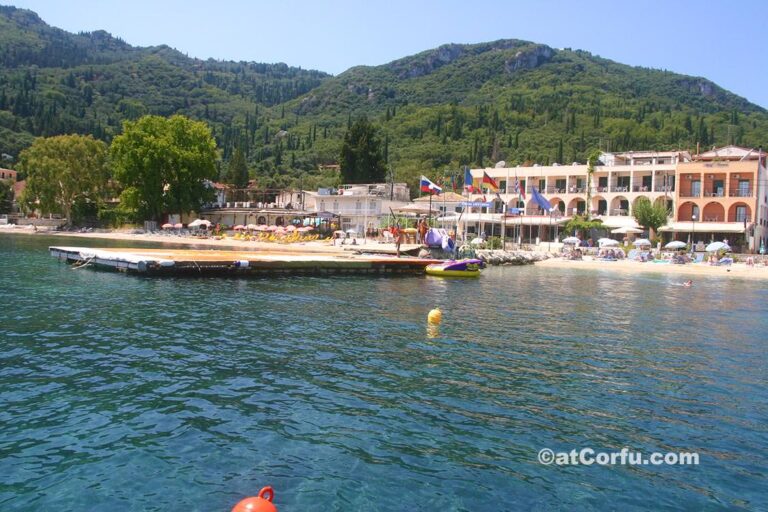 Water sports in Benitses