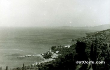 Benitses from San Stefano hill 1968