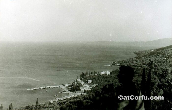 Benitses from San Stefano hill 1968