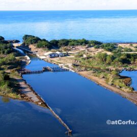 Chalikounas, Korrision lake Mouth