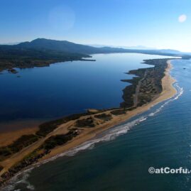Chalikounas Beach and Korrision lake