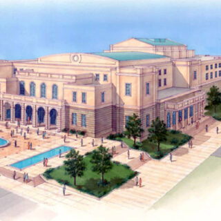 Old theater of Corfu