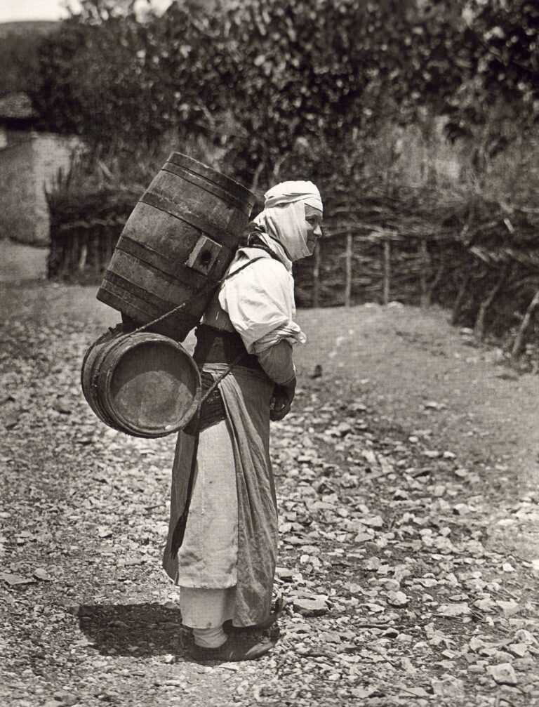 A woman in Delvinaki