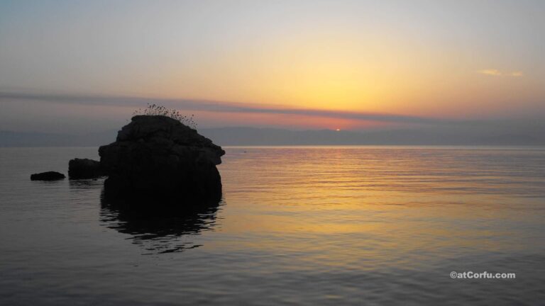 First light - Sunrise in Benitses