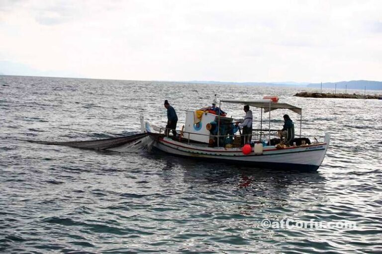 Fishing in Benitses