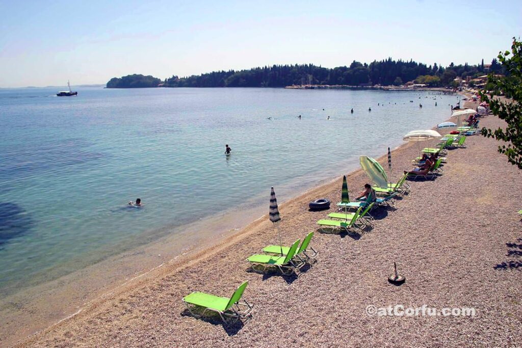 Corfu photos, Ipsos beach