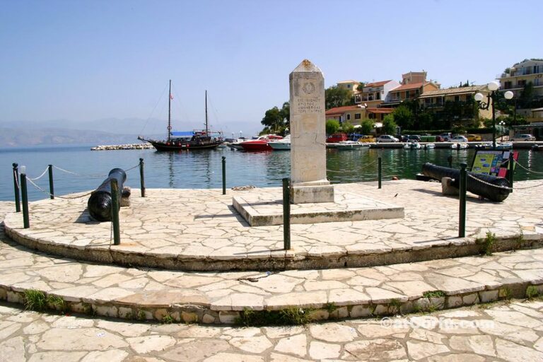 Kassiopi Port Obelisk