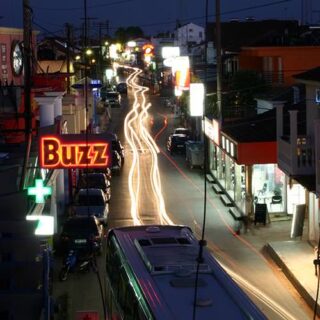 Kavos at night