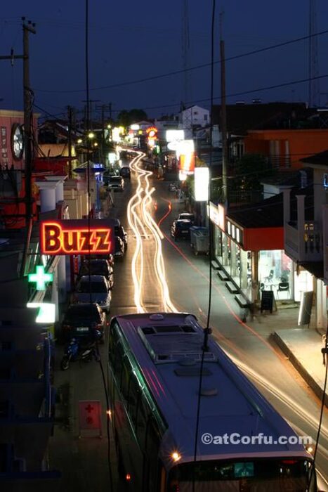 Kavos at night