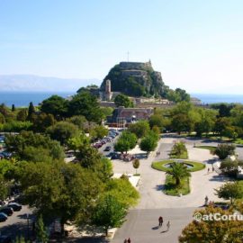 Corfu photos - espianada square
