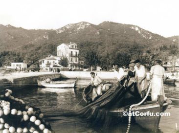 Kotsoris in the fishing boat