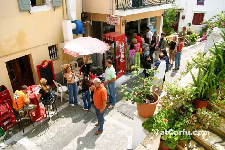 Souvlaki place in Lotza area
