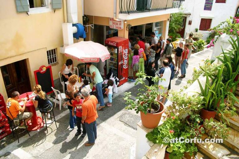 Souvlaki place in Lotza area