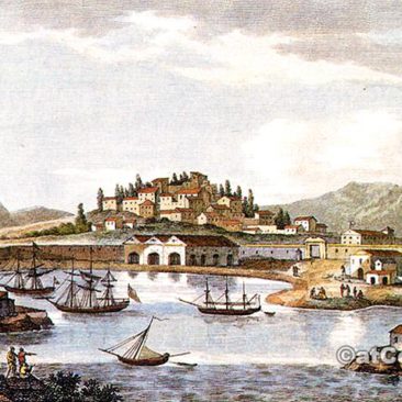 Medieval Corfu city