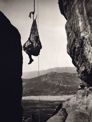 1908 Fred going up to Meteora