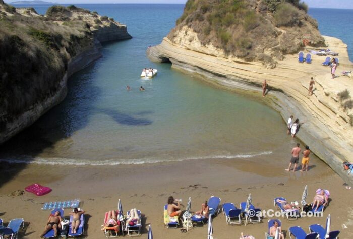 Corfu photos - Sidari, canal d'amour