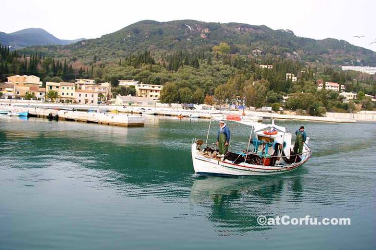 Fishing in Benitses
