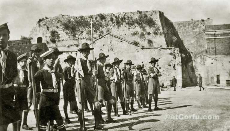 Scouts in Corfu