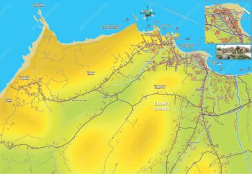Sidari Map