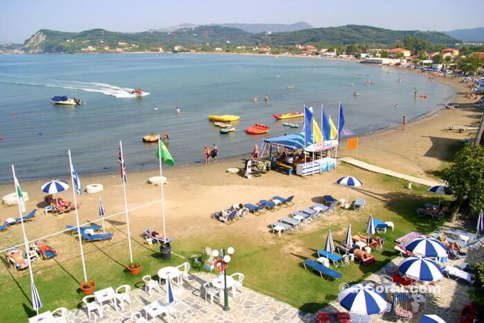 Best resorts in Corfu - Sidari beach