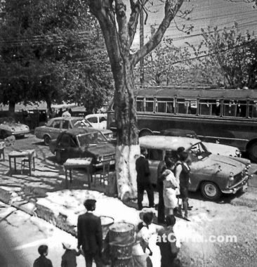 Benitses Skaloma main road 1960