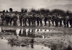 Greek army at Strimonas river 1913
