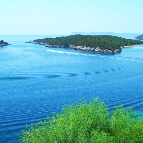 Syvota at the Greek mainland