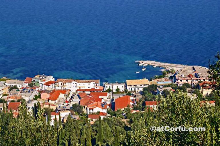 Koutsomaroula view from Agia Triada hill