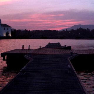 At Gouvia bay Corfu