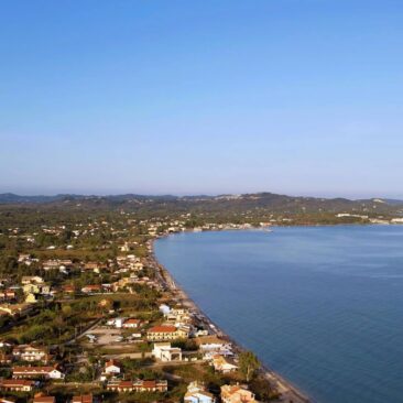 Acharavi - Panoramic from drone