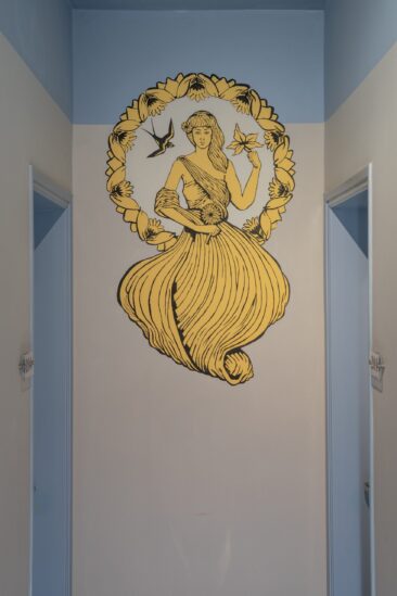 Bella Vista hotel Benitses Corfu decoration