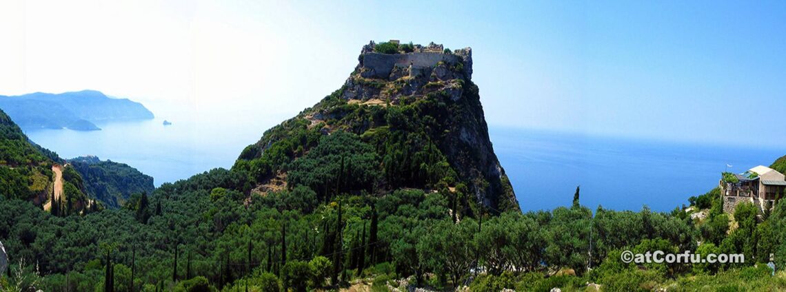 Angelokastro in Paleokastritsa Corfu
