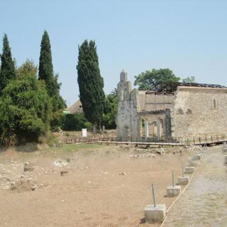 Nerantzicha tower in ancient Corfu