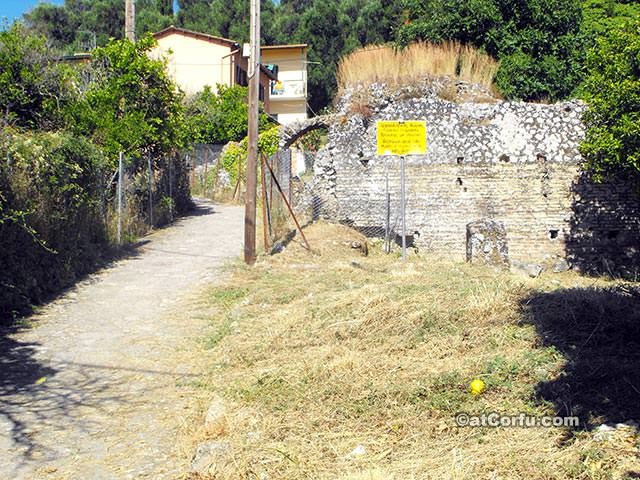 Village Roman S Xxx Videos - Ruins of Roman Villa with Baths in Benitses - AtCorfu